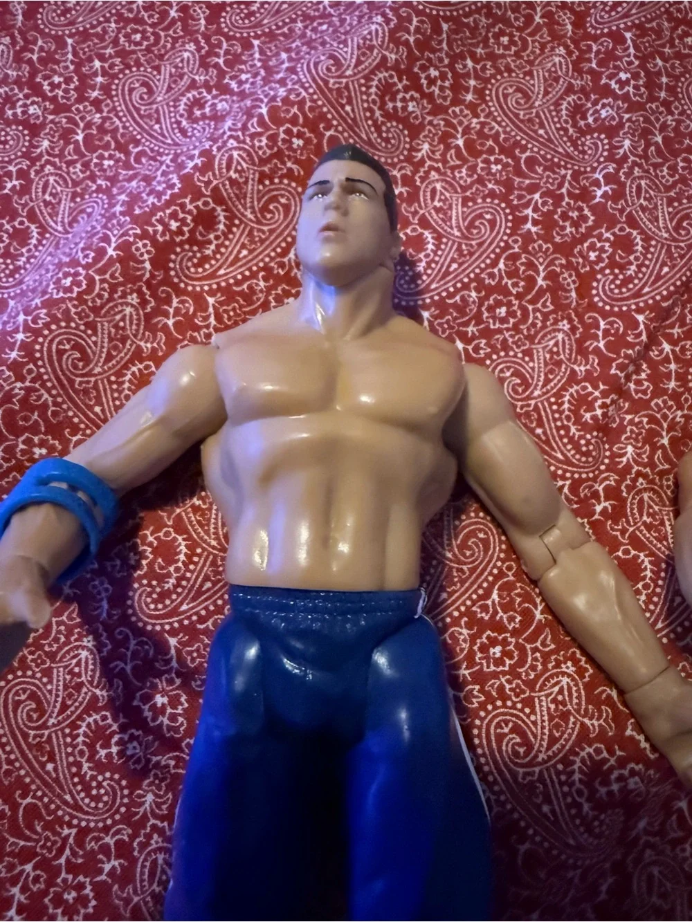 WWF KURT ANGLE Lot of 2 Titan tron Wrestling Action Figure 1999 Jakks Pacific